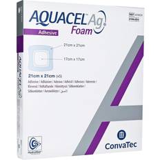 Convatec Aquacel AG Foam Adhesive Dressings 21cm 21cm 420629