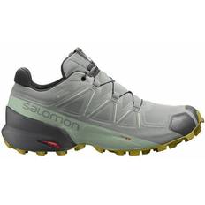 Grå - Herre Sko Salomon Speedcross 5 GTX W - Wrought Iron/Spray/Antique Moss