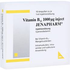 Vitamin b12 Vitamin B12 1.000 µg Inject Jenapharm Ampullen