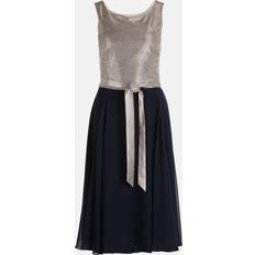 Vestido de gala - Navy/Plata