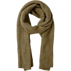 Pieces Women's Pcjeslin Wool Long Scarf - Fossil