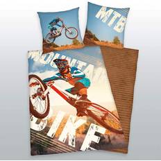 Textilien Herding »Mountainbike«, Young Collection, Renforcé, 2 teilig 135x200cm