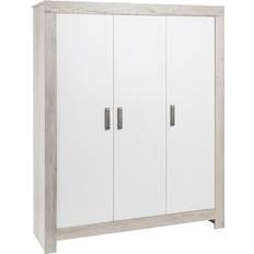 Schardt Armoire Bébé 3 Portes Bois L 154 x H 189 x P 53 cm