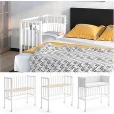 Beistellkrippen VITALISPA Beistellbett SOPHIE Babybett Stillbett Stubenbett Nestchen Boxspringbett