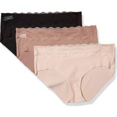 b.tempt'd by Wacoal b.bare Hipster 3-Pack Black