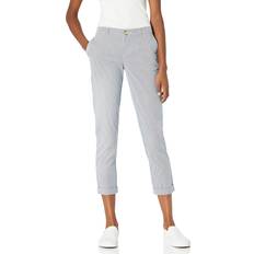 Tommy Hilfiger White Trousers Tommy Hilfiger Hampton Chino Lightweight Relaxed Pants - Blue/White