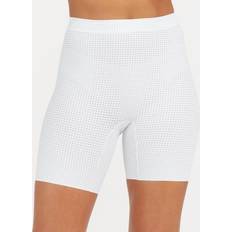 Spanx Women Shorts Spanx Women's AirTime Mid-Thigh Shorts White