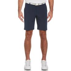 Pantalones & Shorts PGA tour Men's Flat Front Horizontal Textured Golf Shorts, 42, Deep Navy Heather Blue, Polyester/Cotton/Elastane Golf Apparel Shop Deep Navy Heather Blue