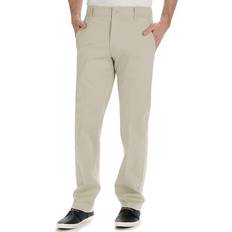 Lee Big and Tall Men's Extreme Comfort Straight Fit Pant, 30, Brown Brown