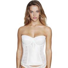Dominique Women's Lace Longline Corset Full Figure Bustier Bra - Women's