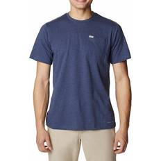 Columbia T-shirts Columbia Men's Thistletown Hills Pocket T-Shirt- Navy