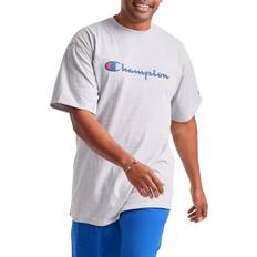 Men's Classic Graphic Soft and Comfortable T-Shirts Logo - Oxford Gray Script