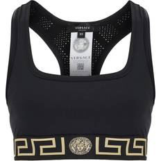 Versace Bras Versace Greca sports bra black