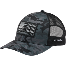 Camouflage - Unisex Accessories Columbia Tree Flag Mesh Snapback Hat Grill Heather