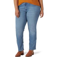 Lee Plus Legendary Straight-Leg Jeans, Women's, Regular, Light