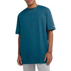 Men - Turquoise T-shirts Champion Men's Classic Jersey Tee, XXL, Turquoise/Blue