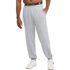 Champion Lightweight Lounge Jersey Knit Casual Pants - Oxford Gray