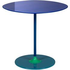 Kartell Mesas Kartell Thierry Medio Beistelltisch H 45 cm Blau/Lackiert Mesa de Centro 45x45cm