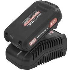 Batterier & Opladere Güde Oplader & batteripakke startsæt LGAP 18-3020