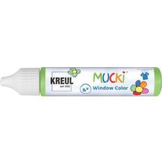 Rosa Fingerfärger Kreul Mucki Window Color Pen hellgrün 29 ml