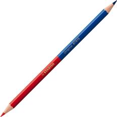 Blåa Färgpennor Stabilo 87/815 grafikmarkör, fiberpenna, färgpennor, etui och displayer röd/blå