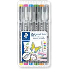 Geel Fineliners Staedtler Fineliner Pigment 308 0.3mm 6 pcs