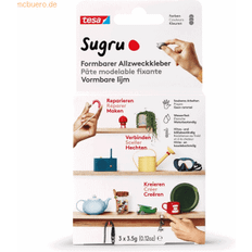 Papierkleber TESA 41237 Sugru 3er-Pack, Grau