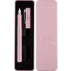 Faber-Castell Füllhalter Faber-Castell Füller Sparkle M rose im Geschenketui