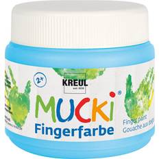 Fingerfarben reduziert Kreul MUCKI Fingerfarbe hellblau 150,0 ml