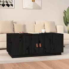 vidaXL 100x50x41 massivt fyrretræ Sofabord