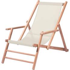 Naturale Sdraio Jan Kurtz Maxx Deckchair Liegestuhl 100% Polyacryl 64x98x112 cm Gestell Teak Massiv