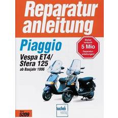 Electric Ride-on Bikes Motorbuch Vol. 5209 Repair instructions Piaggio Scooter Sfera 125/Vespa ET 4, 96