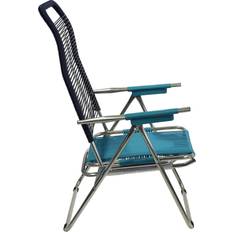 Multicolore Chaises de Jardin Jan Kurtz Fiam Chaise Longue Spaghetti Bleu Multicolore Aluminium