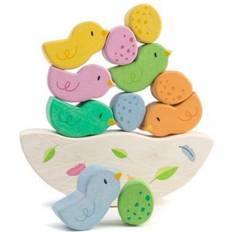 Krabat Rocking Baby Birds Wooden Stacking Game