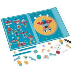 Scratch Læringsbog, Adventure Spatial mønstret Size 18,5*25,5 cm