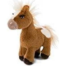NICI Mystery Hearts Pony/paard Lorenzo pluche knuffel bruin 25 cm