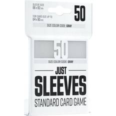 Gamegenic sleeves Gamegenic Just Sleeves: Standard Card Size White Hvid 50 Kortlommer