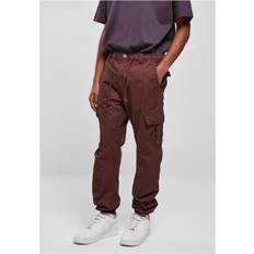 Paars Broeken Urban Classics Cargo Jogging Cherry - Bordeaux