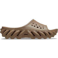 Donna - Marrone Ciabatte Crocs Echo Slide - Tumbleweed