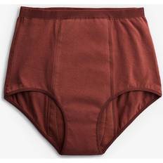 High Waist Heavy Flow Period Underwear - Brown