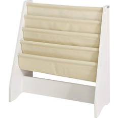 Beige Estanterías SoBuy Kids Bookcase Storage Rack Organizer