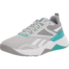 Reebok Women's NFX Cross Trainer, Pure Grey/Classic Teal