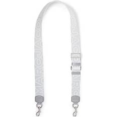 Afneembare schouderband Tasaccessoires Marc Jacobs Schouderband met logo dames Polyester/nylon Eén maat Grijs