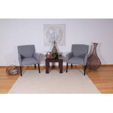 Linen Armchairs Box Linen Guest Armchair