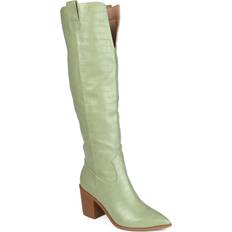 Green - Women Boots Journee Collection Women Therese Boots Women Shoes