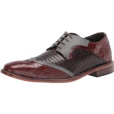 Men - Multicolored Oxford Stacy Adams Gregorio Men's Cognac/Multi