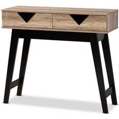 MDF - Wood Console Tables Baxton Studio Wales Modern Console Table 13.8x39.4"