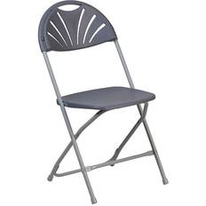 Plastic Kitchen Chairs Flash Furniture LE-L-4-CH-GG Folding Kitchen Chair