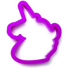 Purple Cookie Cutters Decora Unicorn Stick Cookie Cutter 10 cm