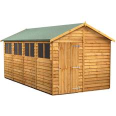 Dip power Sheds 16 8ft Overlap Dip Treated Shed (Building Area )